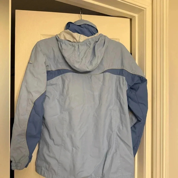 columbia blue and white jacket kids 14/16 - Picture 3 of 5